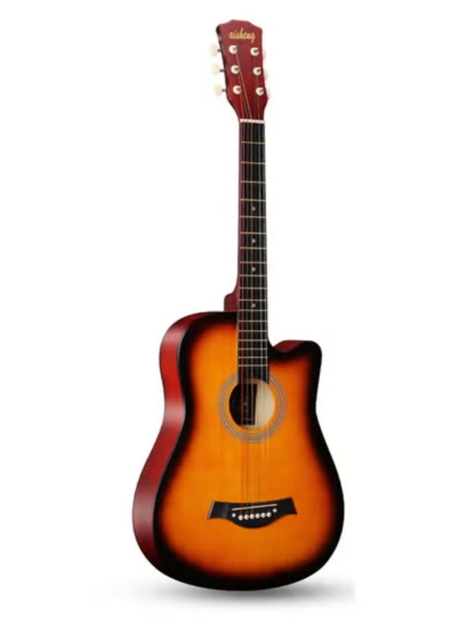 Sharpdo 38 Inch Classical Guitar Kit With 6 Strings Guitar With Bag Tuner Picks Strap For Beginners ,Adults,Kids Birthday Gift - Image 2