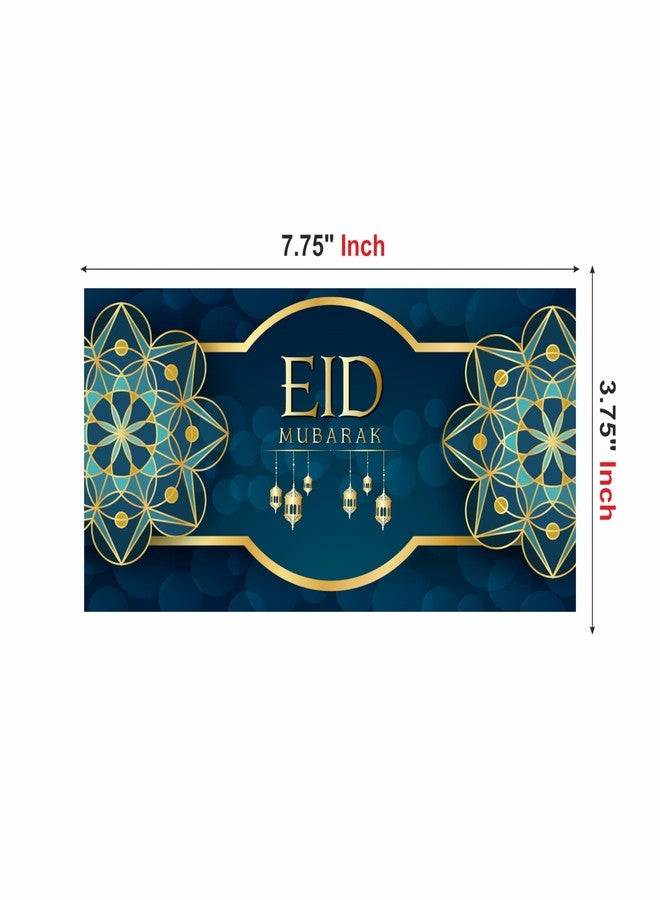 Anne Print Solutions مجموعة من 12 ظرفًا لعيد مبارك من آن برينت سوليوشنز®، تهاني عيد شاجون الملونة، ليفافة للعيد، ظرف حصري لعيد مبارك رمضان لتقديم النقود كهدية (مجموعة من 12، تصميم 2) - Image 3