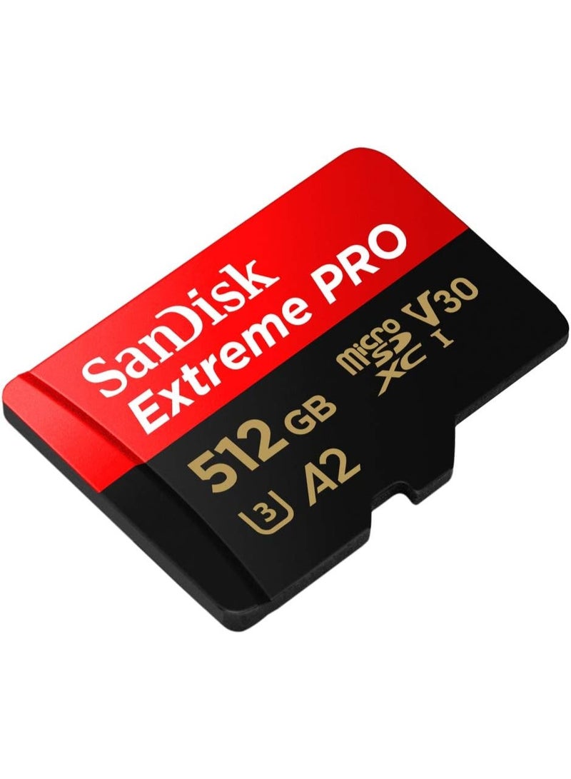 SanDisk Extreme Pro microSD UHS I Card 512GB for 4K Video on Smartphones, Action Cams & Drones 200MB/s Read, 140MB/s Write, Lifetime Warranty - Image 2