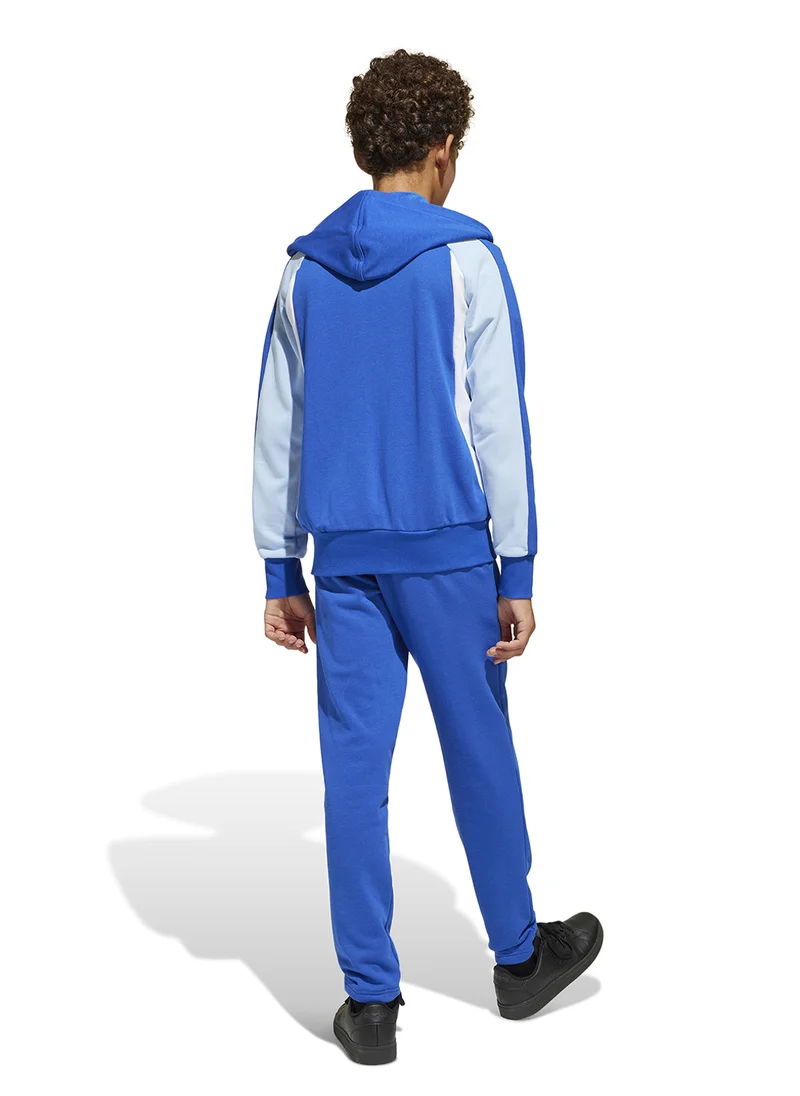 Adidas Youth Seasonal Essential Colourblock Tracksuit