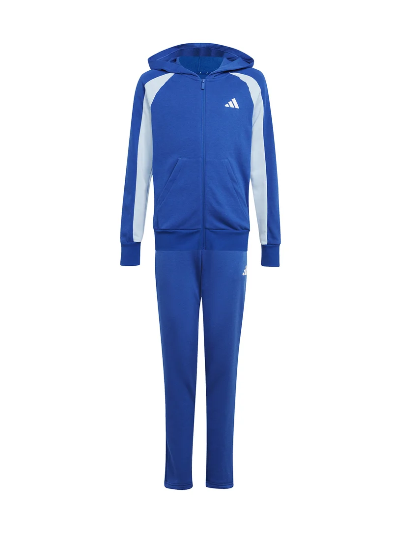 Adidas Youth Seasonal Essential Colourblock Tracksuit