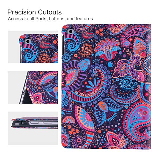 Vimorco for iPad 9.7 inch 2018/2017 Case,Premium Leather, Protective Hard Shell Cover for Apple iPad Air 1/2 for iPad 6th/5th Generation with Auto Wake/Sleep,Art - Image 3
