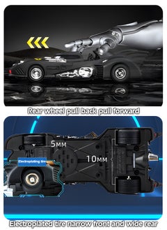 GROIC Batman 1989 Model Toy, Compatible for 1:38 Batmobile Car Model Toy, Child Sound and Light Pull Back Car Zinc Alloy Toys for Kids, Collectible Toys, Toy Car Model  - Image 5