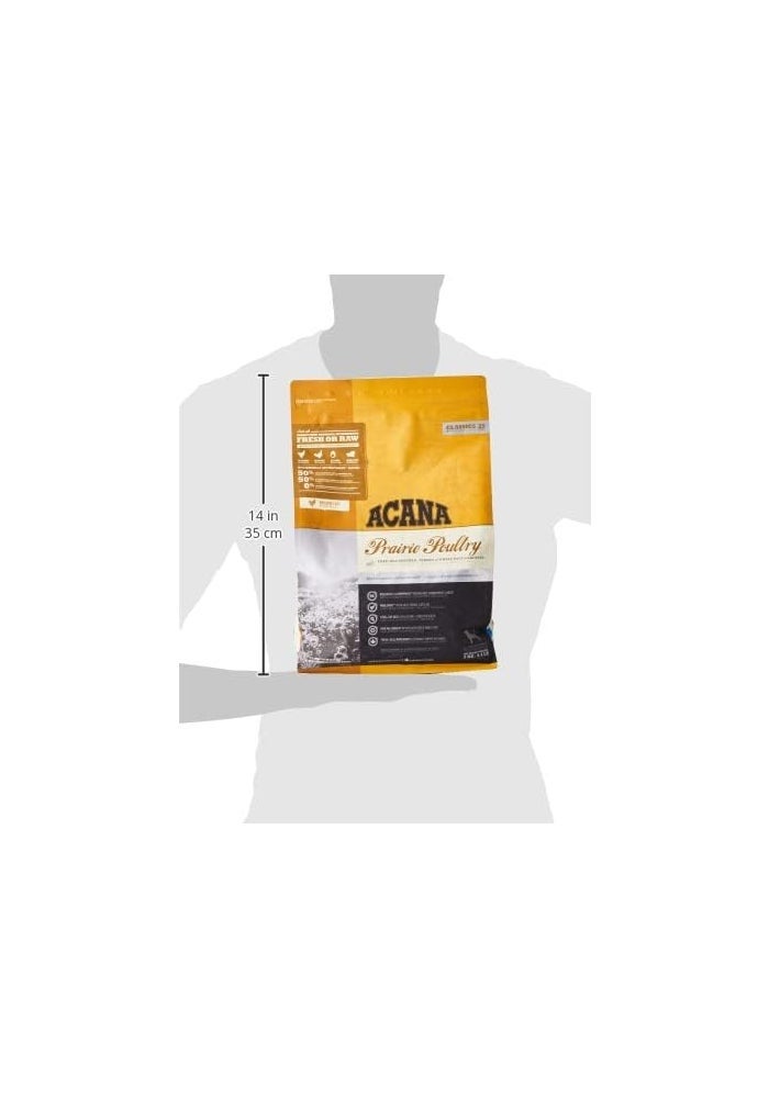 acana أكانا كلاسيكس دجاج البراري - طعام جاف غني بالبروتين للكلاب البالغة من سلالة متوسطة - 2 كجم - Image 3