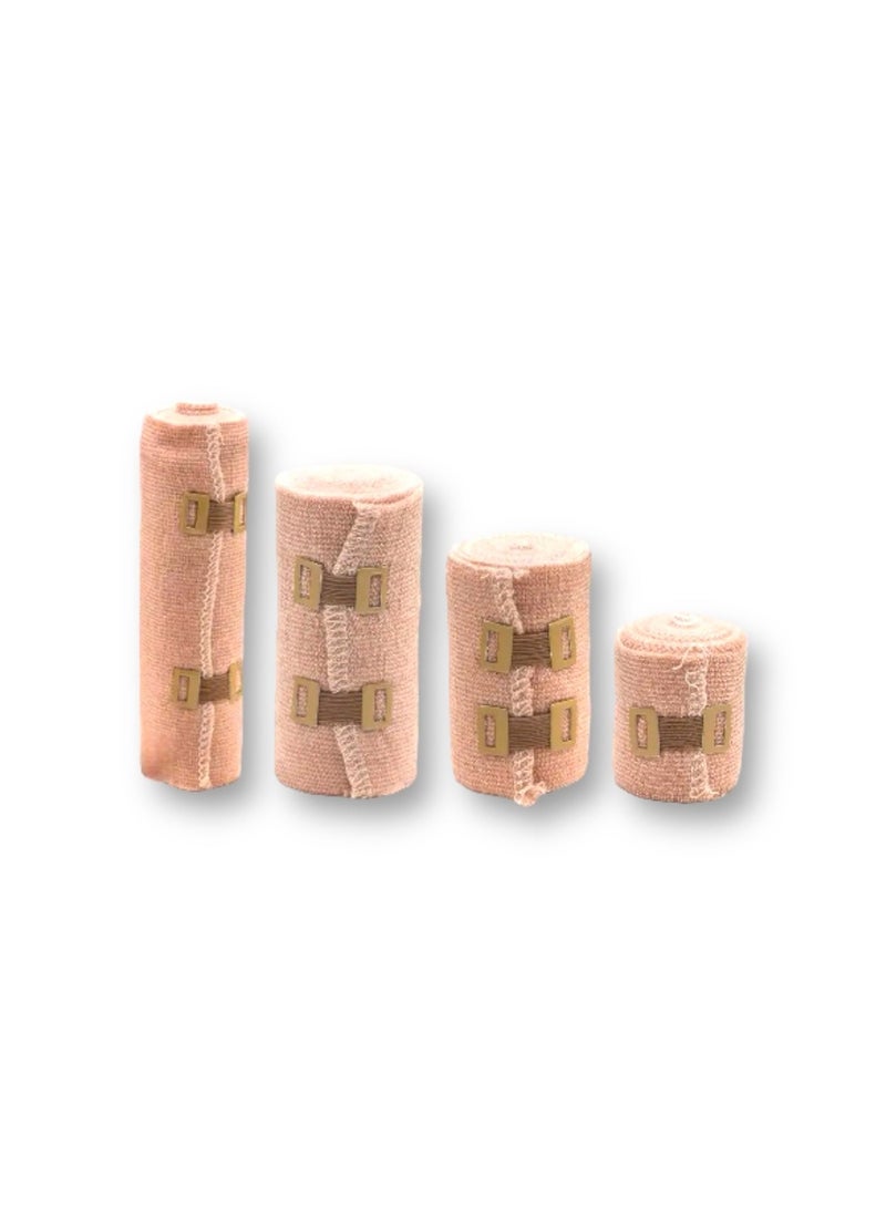 Frist Step First Step Elastic Bandage 15 cm –Box of 12 Rolls Premium-Quality, Stretchable, and Durable Compression Wrap for Sprains, Strains, and Muscle Support, Breathable and Comfortable for All-Day Use - Image 3