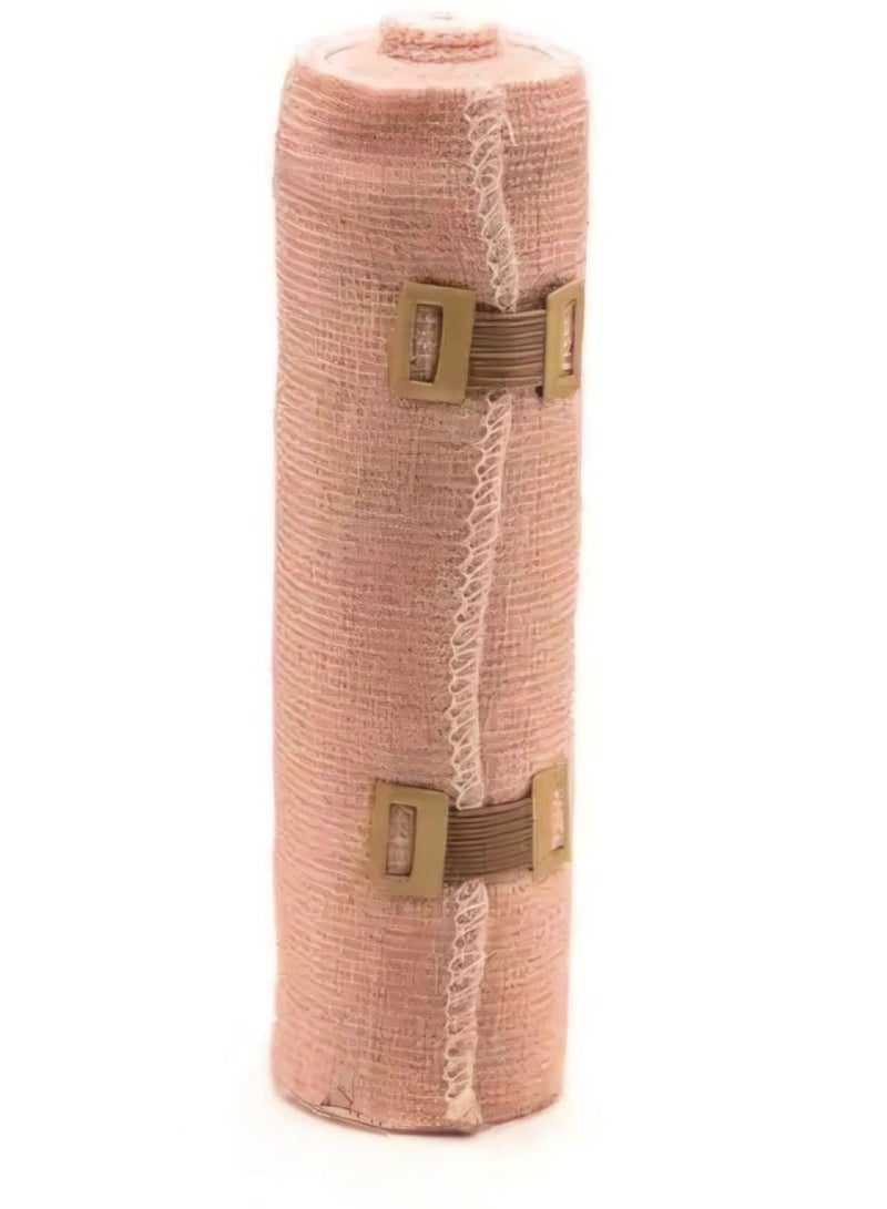 Frist Step First Step Elastic Bandage 15 cm –Box of 12 Rolls Premium-Quality, Stretchable, and Durable Compression Wrap for Sprains, Strains, and Muscle Support, Breathable and Comfortable for All-Day Use - Image 2