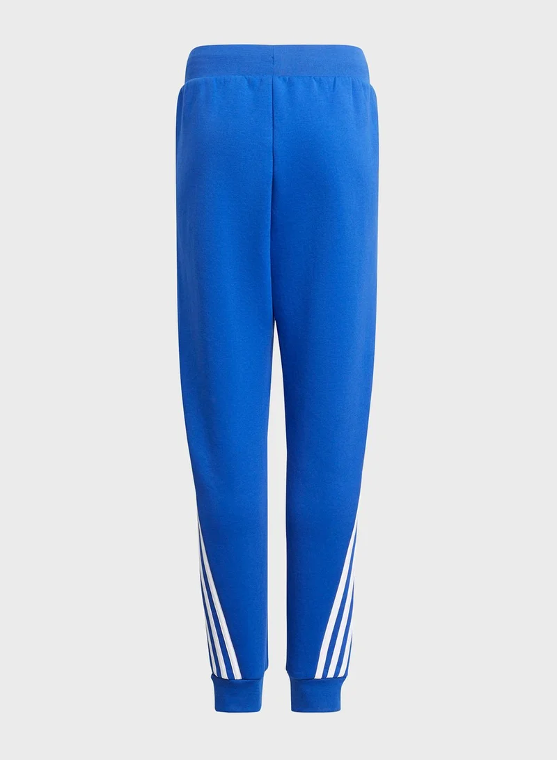 Adidas Youth Freelift 3 Stripe Tape Sweatpants