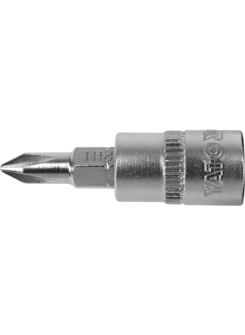 YATO Socket Bit 1/4" PH1 L=37mm YT-04411