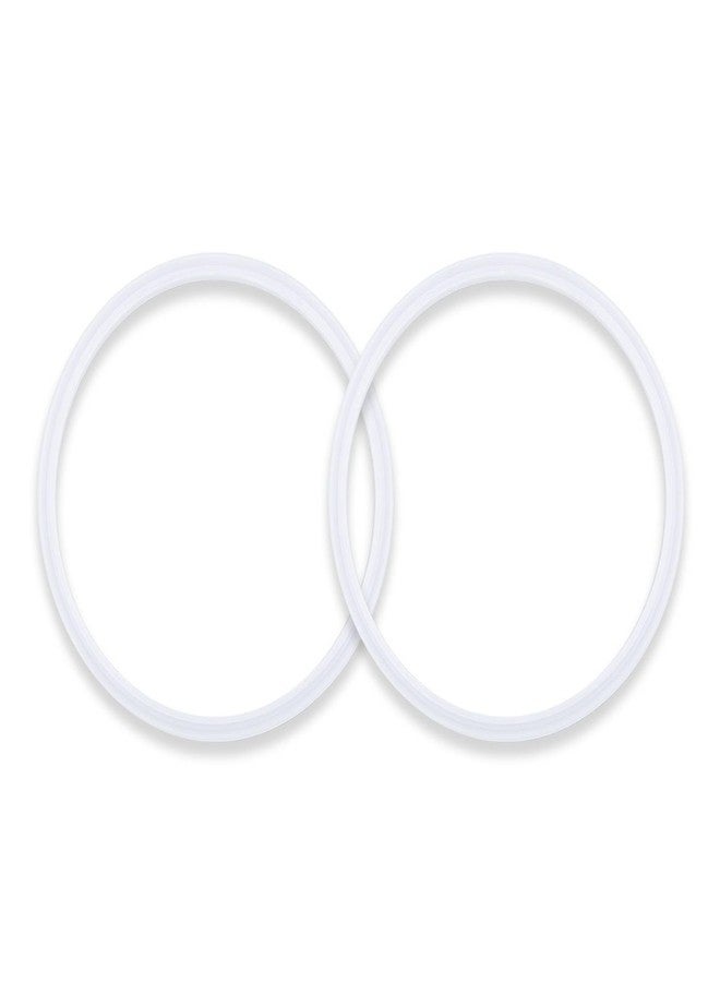 FixoTech 2-Pack Sausage Stuffer Gasket Replacement, 4.83-inch Food-Grade Silicone O-Ring Seal for 3L 5L 7L Vertical & Horizontal Sausage Makers, Compatible with VEVOR, Hakka Brothers, Weston - Image 1