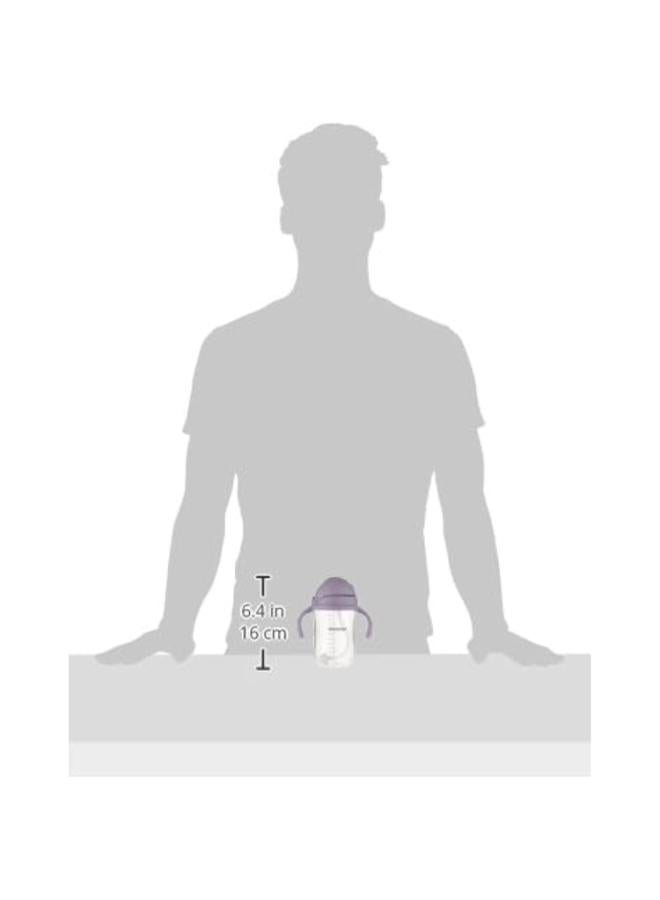 Mininor زجاجة بماصة تريتان 330 مل زهرة الليلك - Image 5