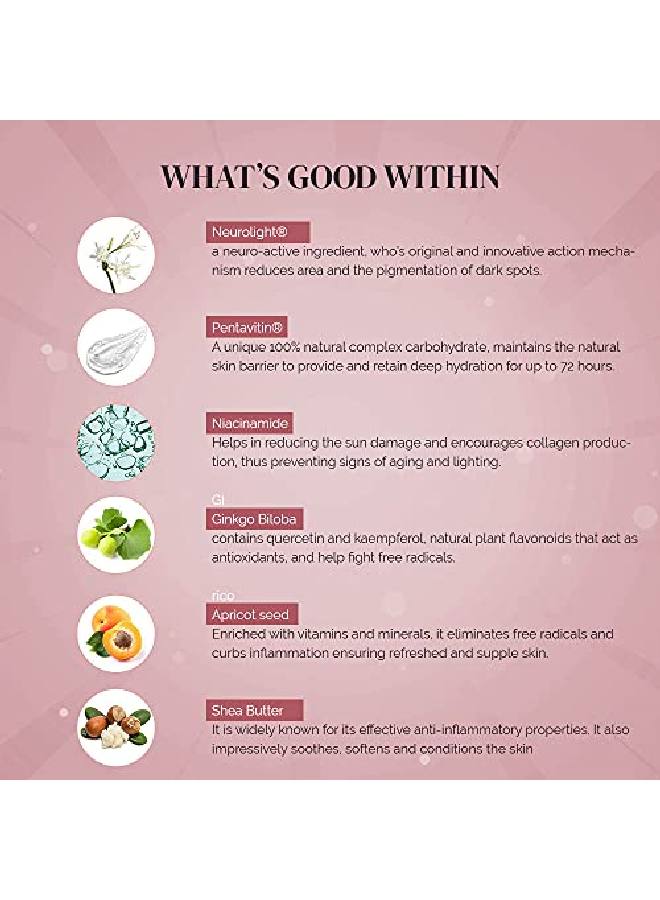LuxaDerme Revive & Radiate 3 Step Tuneup Kit Cleansing Scrub + Bio Cellulose Serum Face Sheet Mask + Moisturizing Booster Cream Athome Facial With Brightening & Radiating Effect (Pack Of 1)  - Image 4