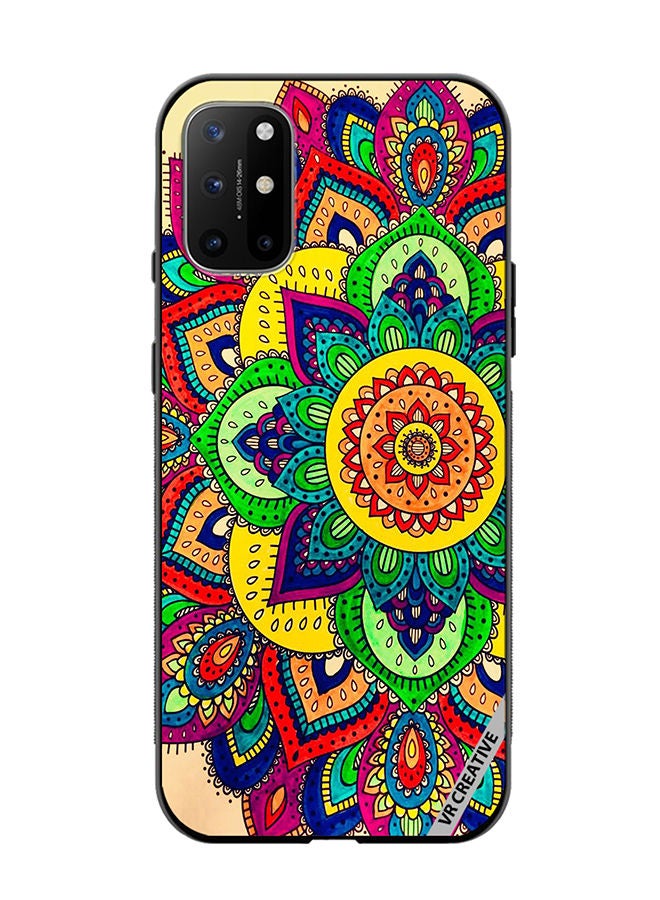 VR CREATIVE Protective Case Cover For OnePlus 8T Mandala Design Multicolour - Image 1