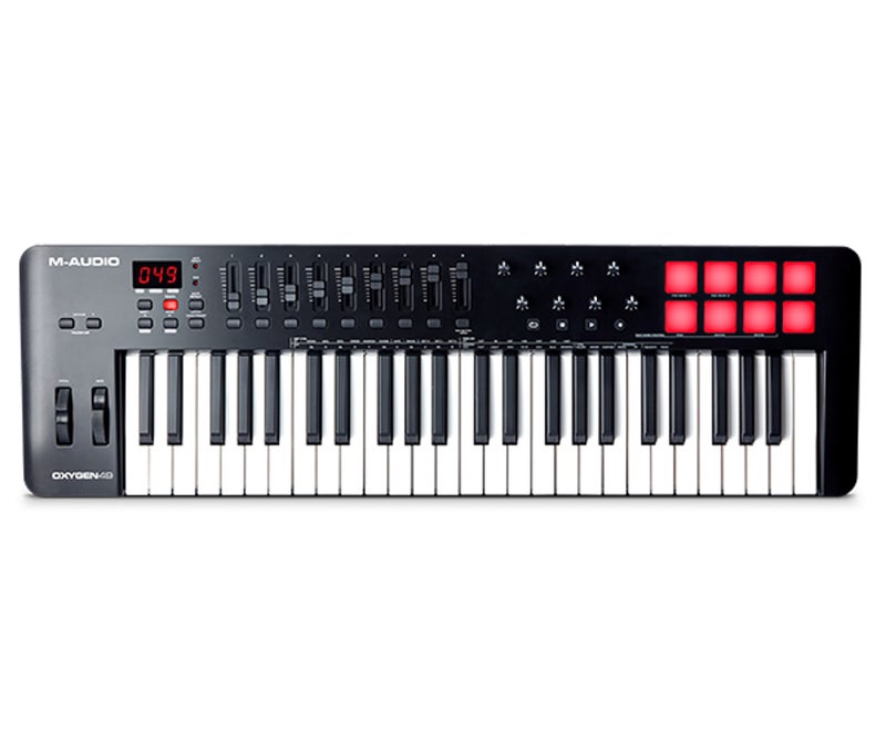 M-Audio Oxygen 25 MKV 25 Key USB MIDI Keyboard Controller with Beat Pads - Image 5