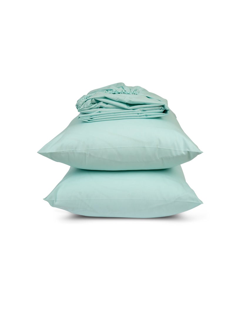 Home of linens طقم ملايات جاهزة فستق 160x200  - Image 1