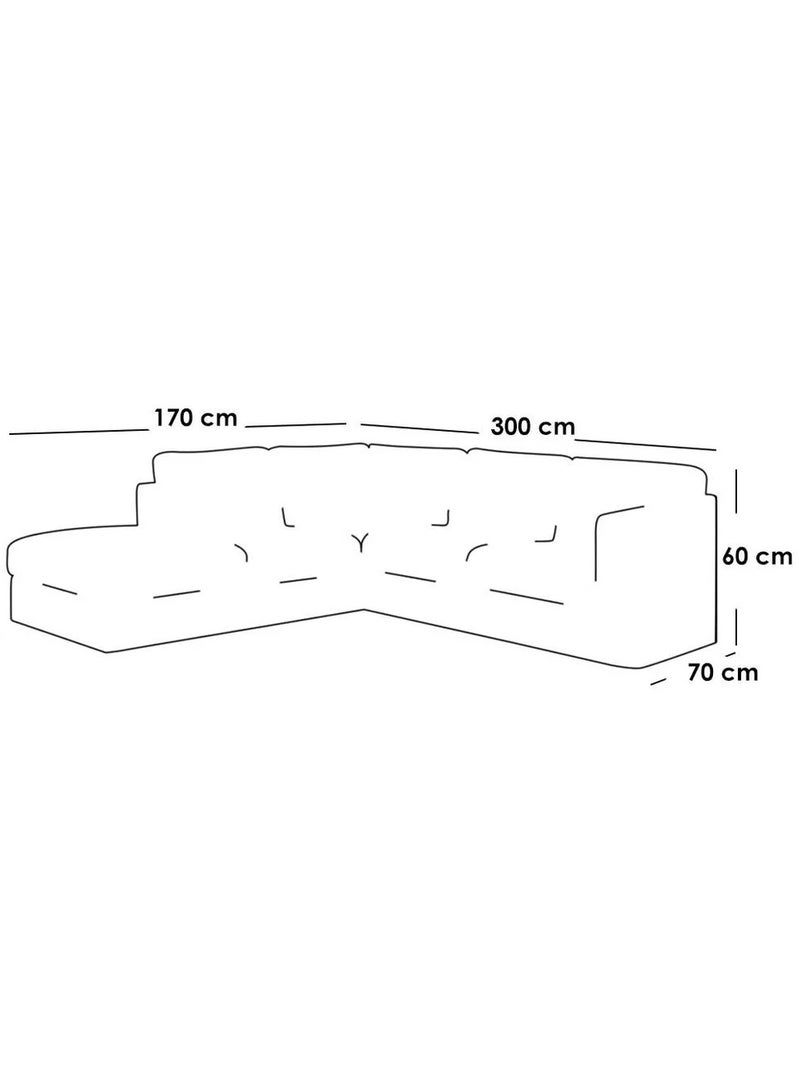 جلسة على شكل حرف L - Image 2