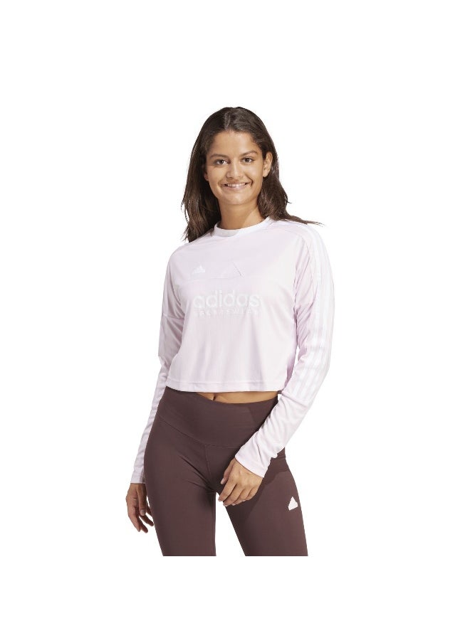 Adidas Adidas W Tiro Ls Pink Training T-Shirts For Women Xs  - Image 3