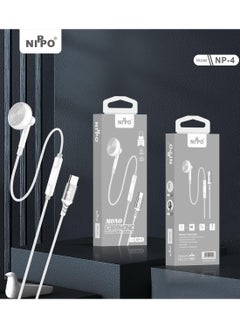 Nippo Nippo Wired Earphone With High-quality Type -C NP-7 