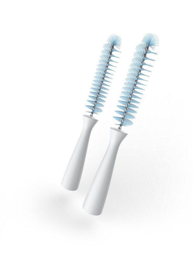 Kiinde Twist Pouch 2-Piece Baby Bottle Nipple Brush Set for All Brands/Parts - Image 1