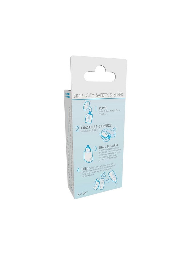 Kiinde Twist Pouch 2-Piece Baby Bottle Nipple Brush Set for All Brands/Parts - Image 4