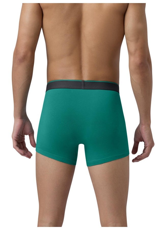 XYXX XYXX Men Micro Modal Trunk, Snug Fit, Solid, Pack of 2, XYTRNK2PCKN416XL, Black+Navigate, XL  - Image 3