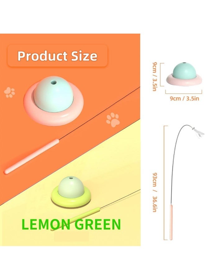 NeoStyle Cat Feather Toys, Cat Wand Toy with Powerful Suction Cup, Interactive Cat Toy Detachable Feather Replacements with Bell for Indoor Cats - Image 2