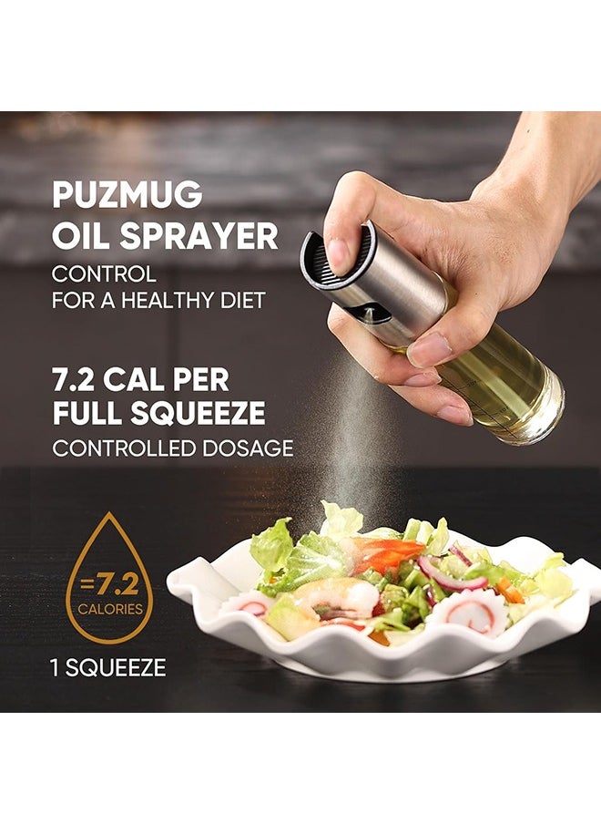 Arabest Oil Sprayer for Cooking, Olive Oil Sprayer Mister, Olive Oil Spray Bottle, Olive Oil Spray for Salad, BBQ, Kitchen Baking, Roasting  - Image 3