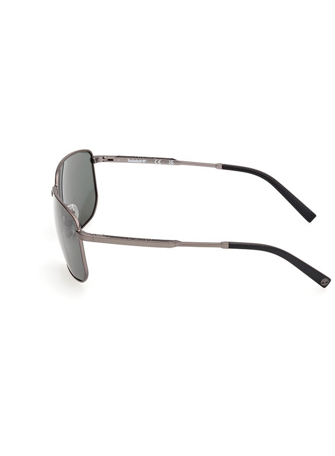 Timberland Men's Polarized Rectangular Sunglasses - TB0001007R61 - Lens Size: 61 Mm - Image 2