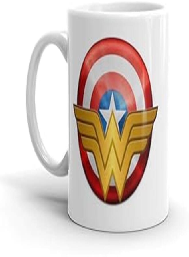 Wonder woman White mug