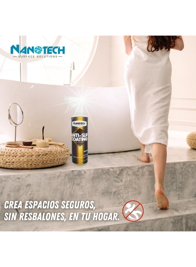 Nanotech Surface Solutions Anti-Slip Coating - Increases Friction Coefficient- Reduces Slip & Fall Accidents Due to Wet Floors - for Porcelain, Ceramic, Mosaic Tile, 1 Gallon (128 Oz.) - Image 2