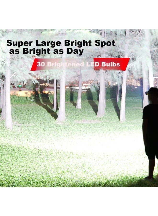 General of Light Guangming Dajiang, High-intensity Headlamp, Rechargeable Lithium Battery, Wide Floodlight, For Work, Outdoor, Diffuse Light, Beach Combing, Led Mining Lamp, Emergency  - Image 4