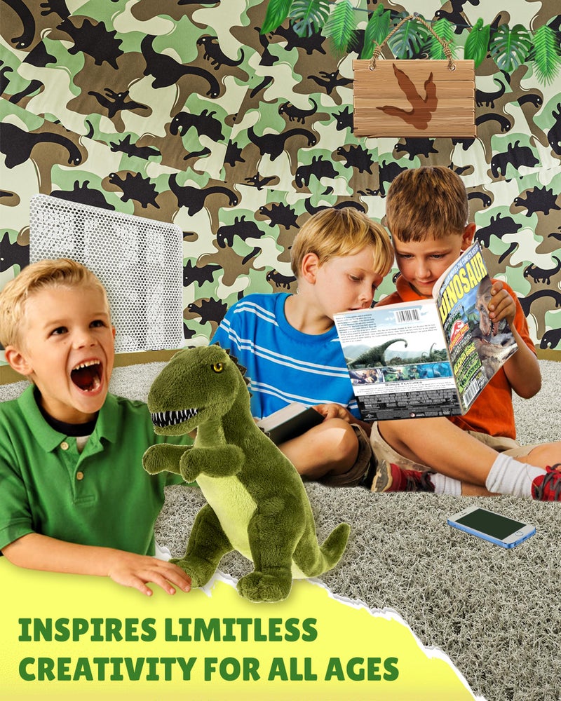 Skywin Inflatable Tent for Kids (Dino-Camo), Classic Inflatable Air Tent for Kids Sets Up and Stores Away in Seconds, Improved Blow up Fort (Fan NOT Included) - Image 3