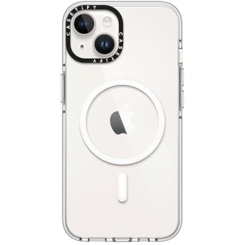Casetify Clear Case MagSafe Compatible for iPhone 14 with Anti-Scratch Coating - Image 1