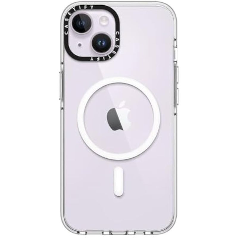 Casetify Clear Case MagSafe Compatible for iPhone 14 with Anti-Scratch Coating - Image 4