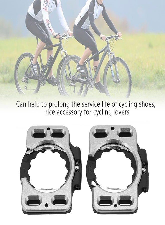 Kodrily Road Bike Cleats, Aluminum Bike Cleat Cover, 1 Pair Quick Release Cycling Pedal Cleat Covers, Sturdy Cycling Shoe Cleats Converting Adapters Replacement for X1 X2 X5 - Image 4
