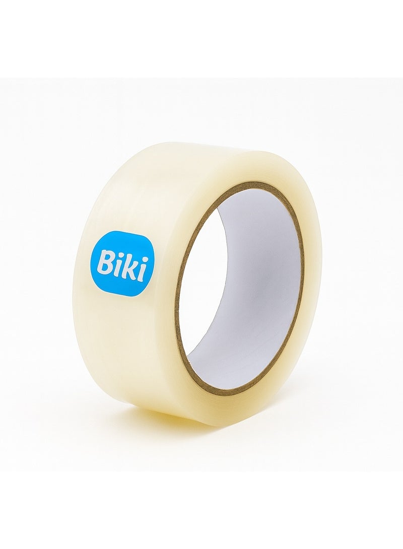 Biki (6 Rolls) Shipping Tape Heavy Duty – Clear Packing Tape Roll 2 Inch Wide x 70 Yards – Strong Stick, Quiet Release, Ideal for Moving & Storage - Image 3