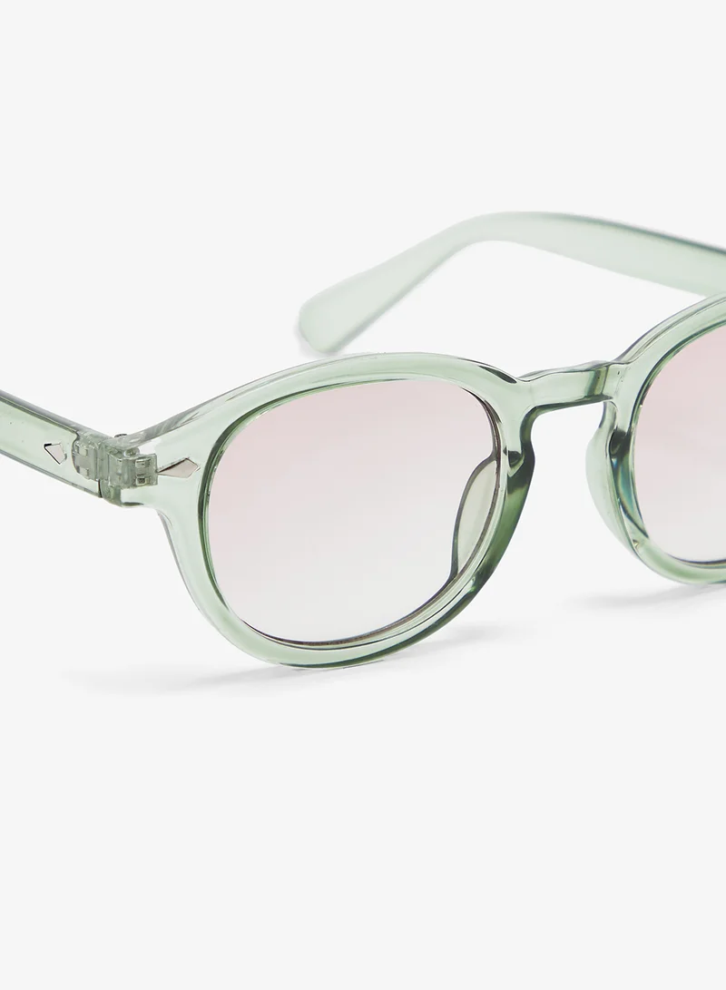 Seventy Five  Round Retro Sunglasses for Men | Best Price UAE