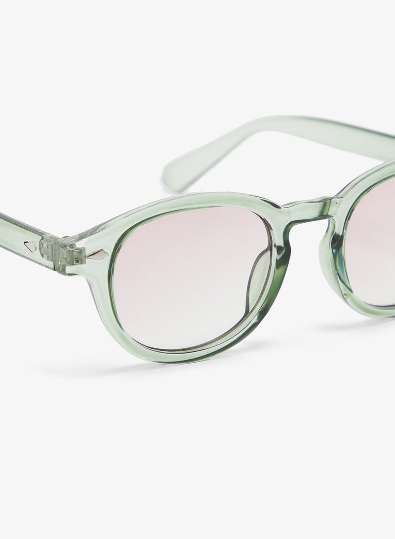 Seventy Five Classic Round Panto Sunglasses - Image 3