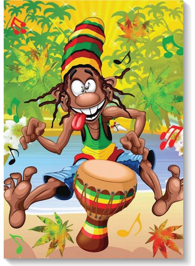 RYN Decorative Wall Art Painting Multicolour 40 x 60cm - Image 2