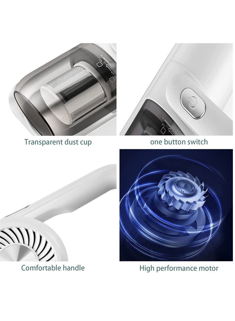 Excefore Bed Vacuum Cleaner, Cordless Vacuum Cleaner, Uv Mattress Vacuum, Suitable for Pillows, Sheets, Mattresses, Sofas, Plush Toys - Image 4
