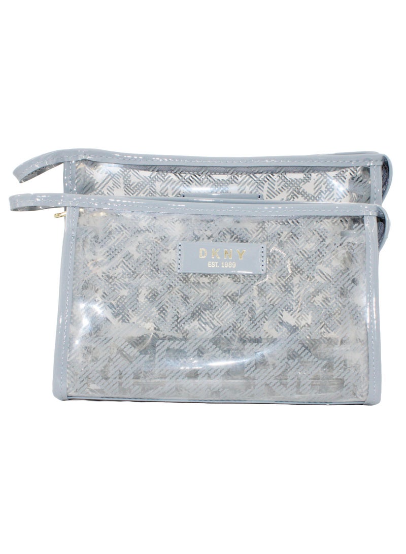 DKNY Lucid Dream T Stand Cosmetic Bag, Travel Make up Bag Small, Small Lightweight Cosmetic Bag Storage Bag, Small Makeup Bag, Travel Toiletry Bag - Image 1