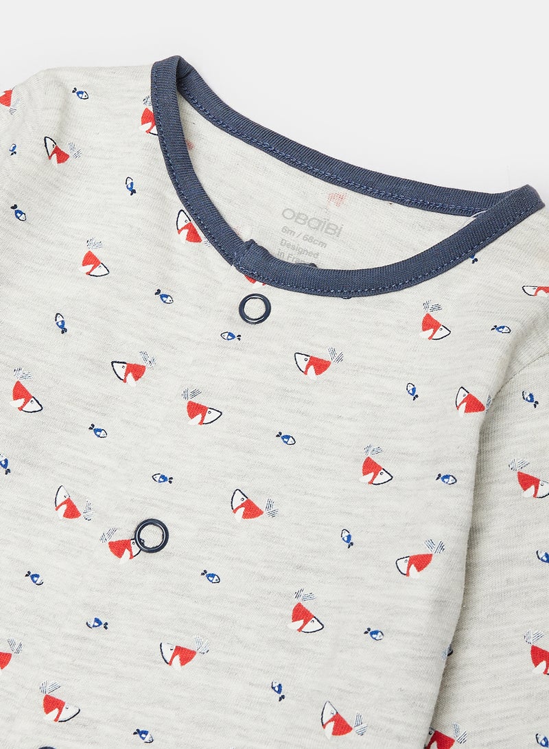 Okaidi OBaiBi By Okaidi Baby Boys Pyjama Set - Image 3