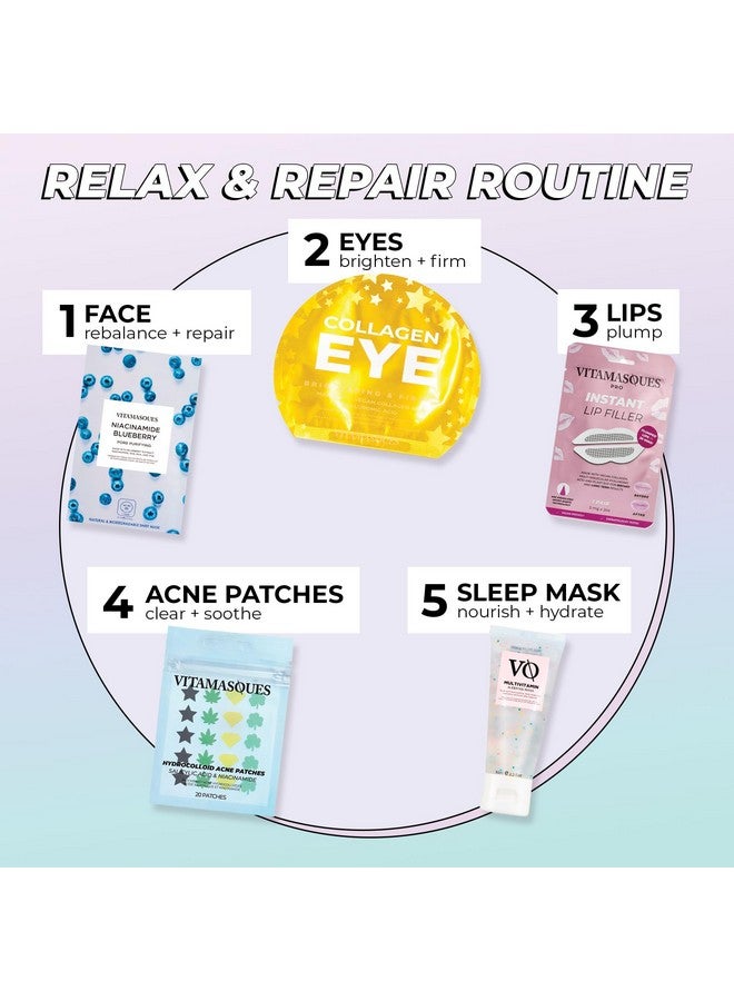 Vitamasques Instant Lip Filler For Plumped Lips In 30 Mins By Vitamasques 3 Pack Vegan Collagen Multimolecular Hyaluronic Acid & 400 Dissolving Microdart Technology For Instant & Longlasting Results - Image 5