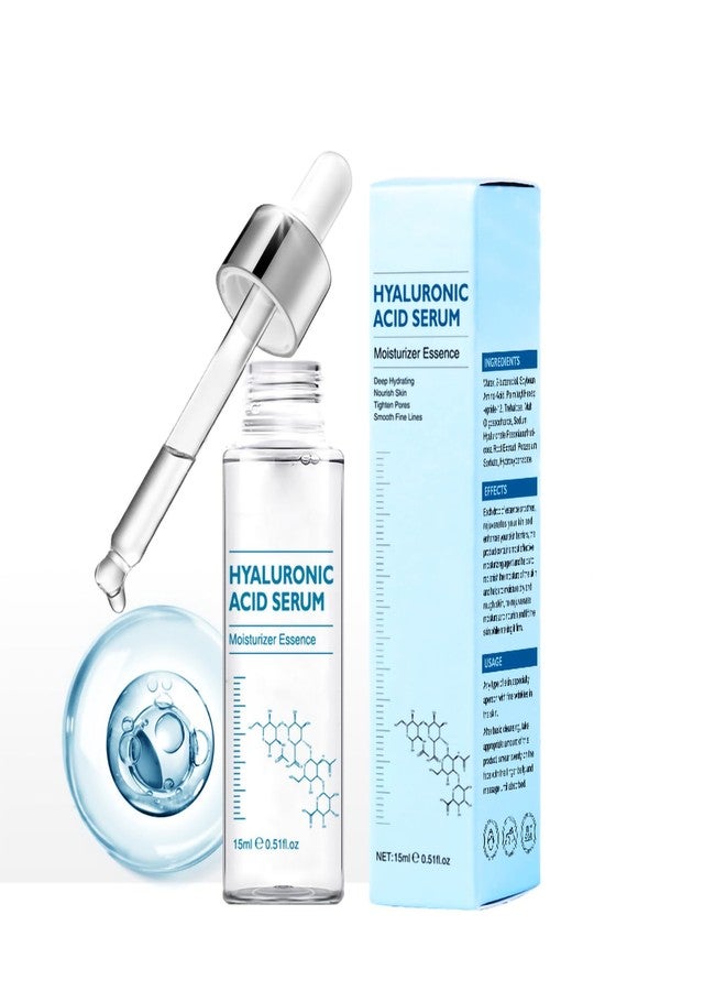 Grospe Hyaluronic Acid Serum，4D Hyaluronic Acid High Moisturizing Deep Hydration Essence，Moisturizes Skin, Strengthens Skin Barrier, Reduces Wrinkles and Fine Lines, Suitable for All Skin Types，0.5 Fl Oz - Image 1