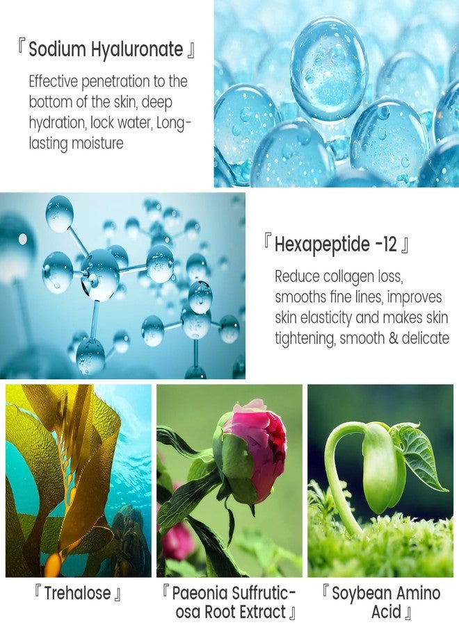 Grospe Hyaluronic Acid Serum，4D Hyaluronic Acid High Moisturizing Deep Hydration Essence，Moisturizes Skin, Strengthens Skin Barrier, Reduces Wrinkles and Fine Lines, Suitable for All Skin Types，0.5 Fl Oz - Image 3