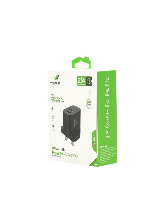 WE WINNER Winner Wall Charger Jan 12 Watts USB + Type-C - Image 4
