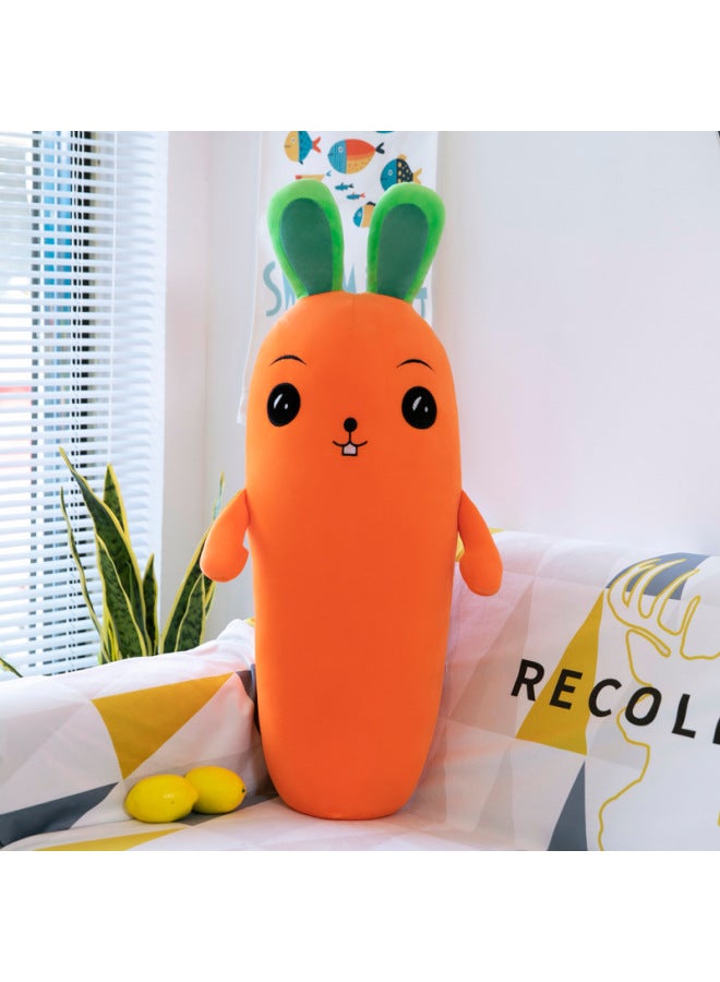 Wholesale Carrot Pillow Plush Toy Radish Sleeping Clip Leg Girl Super Cute Doll Doll Cross Border Doll