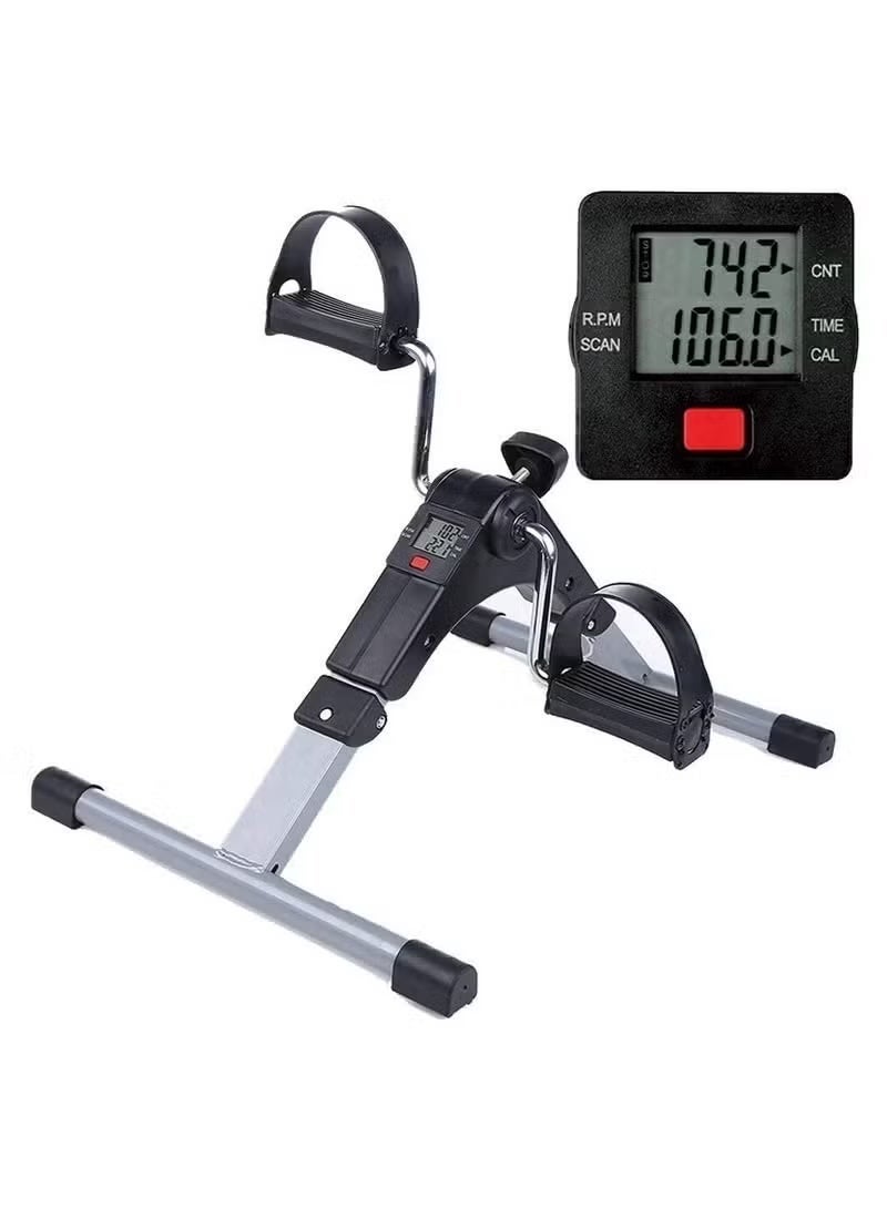 Denx Harbour Delights - Denx Portable Mini Exercise Bike Pedal Exerciser with LCD Display for Legs and Arms Workout - Adjustable Resistance - DX2507 - Image 4