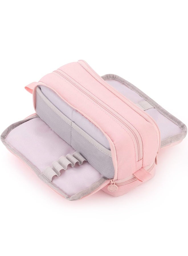 general Large Capacity Pen Pencil Case with 4 Compartments, Multi-Slot Pencil Pouch Bag - Image 1