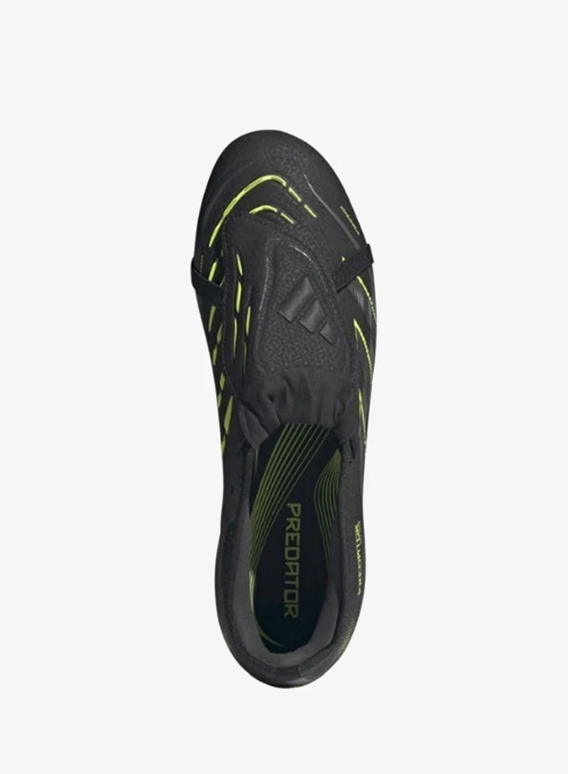 Adidas CBLACK/CARBON/LUCLEM Predator Pro Fold-Over Tongue Firm Ground Football Boots  | Best Price UAE