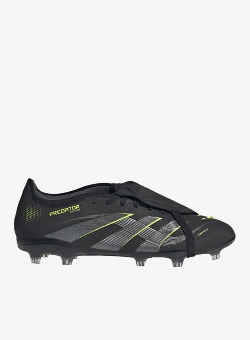Adidas CBLACK/CARBON/LUCLEM Predator Pro Fold-Over Tongue Firm Ground Football Boots  | Best Price UAE